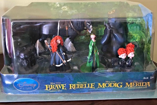 Disney Store Pixar Brave Merida Figurine Set 6-Piece New Sealed Unopened