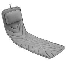 Idle Hippo Full Body Bath Pillow - 50 x 15" Grey