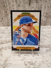 2019 Panini Donruss Justin Smoak #4 Diamond Kings Holo Back 26/99 Toronto Blue