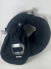 BCOZZY Neck Pillow for Travel Provides Double Support to Head Neck Large Black L