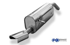 FOX Komplettanlage ab Kat 1x115x85mm für Peugeot 207 SW 1.4l 1.6l 1.6l HDI ab 07