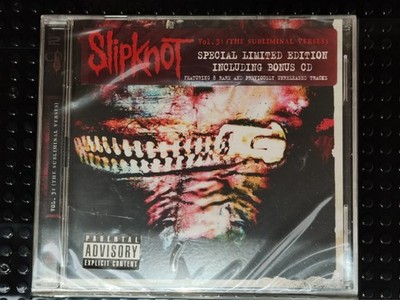 SLIPKNOT Vol. 3 the sub verses Special limited edition incl. Bonus CD 2 CD OVP