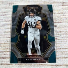 2022 Panini Select Premier Level #146 Chad Muma Jacksonville Jaguars 