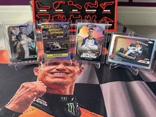 2025 Topps F1 Chrome Isack Hadjar Bundle X4 Speed Wheels, Speed Demon, Portrait