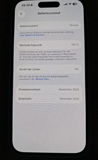Apple iPhone 16 128 GB Ohne Simlock Top Zustand. Schwarz Smartphone
