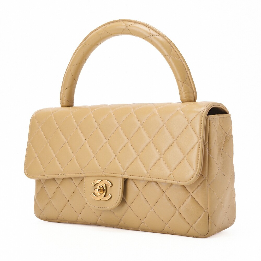 CHANEL Coco Handle Matelasse Lambskin Parent-Child Bag 956797