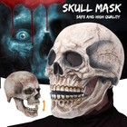 Totenkopf Maske Schädel Maske Halloween 3D Skull Mask Realistischer Latexhelm