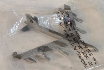 RealToy F-117 Nighthawk Diecast Mititary Jet Black NIB A157