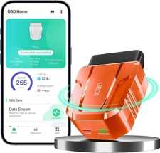 Scanner Reader Bluetooth Wireless Auto Diagnostic Scan Tool for iOS & orange