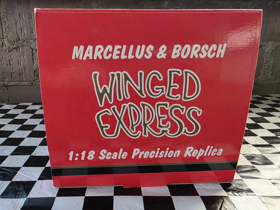 Precision Miniatures Marcellus & Borsch Winged Express 1:18 NHRA Race Dragster - Image 4 of 4