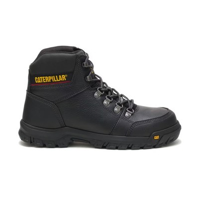 Caterpillar Men Outline Steel Toe Work Boot Work Boots Leather