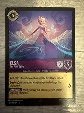 Elsa - The Fifth Spirit 48/204 Super Rare Shimmering Skies Lorcana Cold Foil ❄️