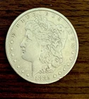 1885 P USA Morgan Silver Dollar 90% Silver Philadelphia Very Fine