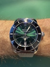 Breitling Superocean Heritage B20 Automatic 42, Green, November 2023, Full Set