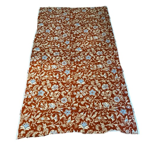Vintage Schumacher Calientes Hacienda Fabric Tony Putnam Design 58" x 93" - Picture 1 of 4