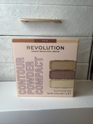 Makeup Revolution London Contour Powder Compact Light 0.24 oz Palette NIB