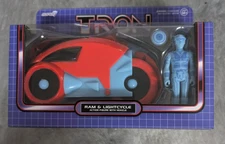 NEW Disney Parks Super7 ReAction Figure Tron Lightcycle  - RAM