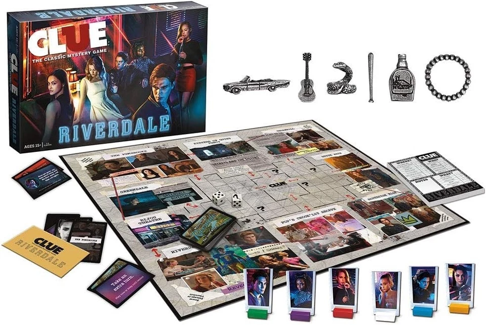 SET NEW IN PLASTIC USAopoly CW TV Show Riverdale Edition MONOPOLY & EX CLUE GAME - Image 3 of 4