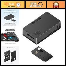 Raspberry Pi 5 Aluminum Case with Active Cooling, Dual HDMI, NVMe M.2 Slot, USB