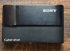 SONY Cyber-shot DSC-T10 Black With Charger From Japan