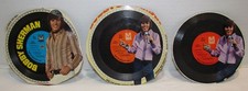 1970 Post Cereals Bobby Sherman Cardboard Picture Records, 3 different