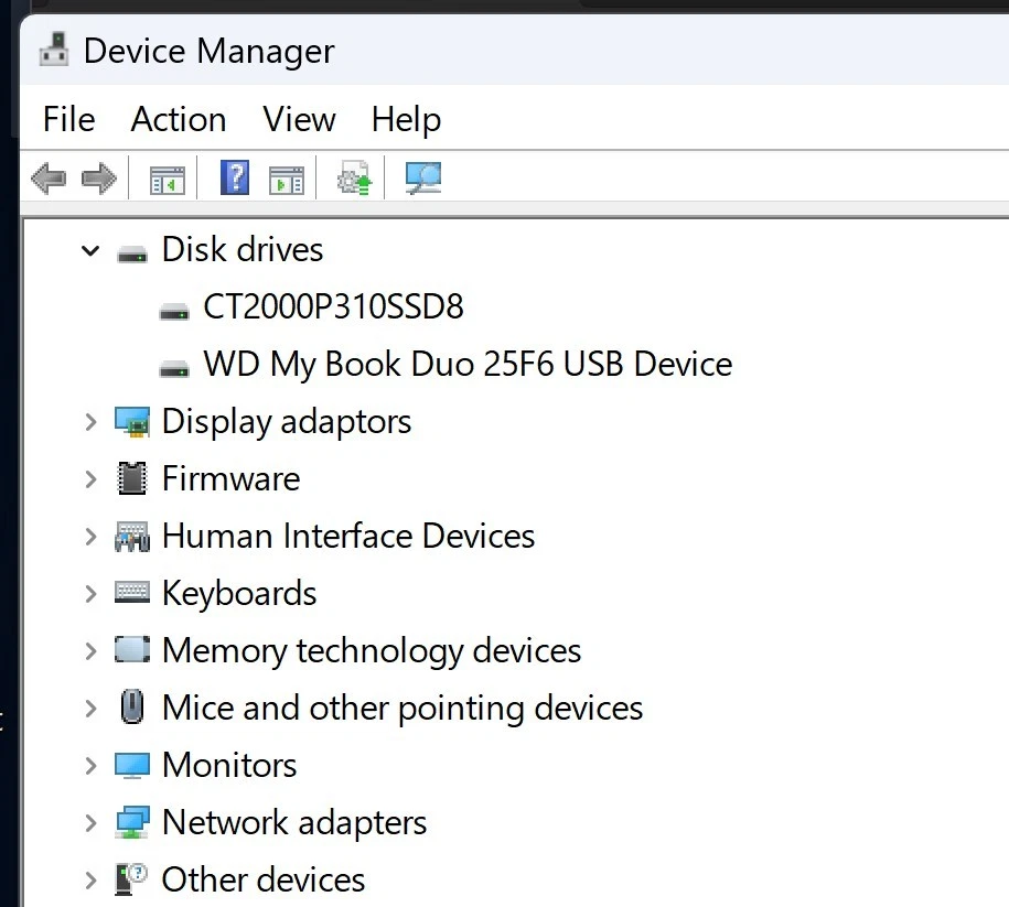 WD My Book Duo External HDD RAID Enclosure - No Hard Drives, No PSU TESTED WORKS - Image 3 of 4