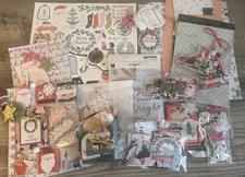 Crate Paper Merry Days Bundle Xmas Scrapbook Supplies *Xmas Happymail Unboxing*