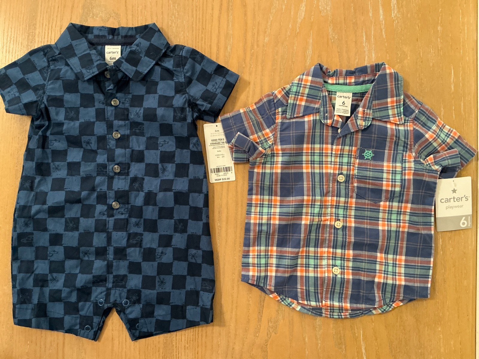 Carter's, Champion, H&M Infant Boys Clothing Lot of 11 Size 6, 6-9, 6-12 Months image 4