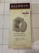 Baldwin Prestige Series Inactive Carnaby Knob - Satin Nickle