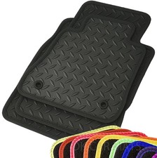 Alfombrillas de goma a medida para Honda Accord 2004-2008 (ojales) - 3 mm