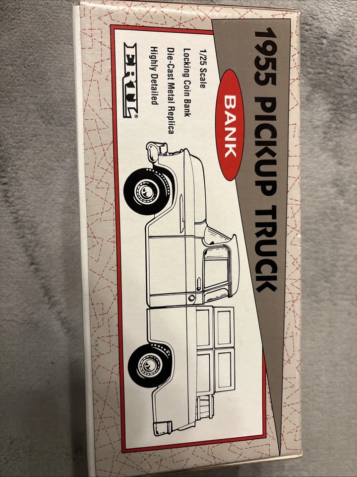 Nuevo en caja Ertl IGA ciudad natal orgullosa Ford F100 1955 camioneta banco metal fundido a presión 1:25 Foto 3 de 4