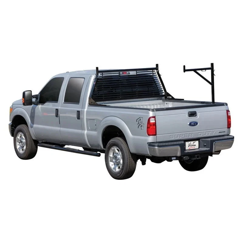 For Ford F-450 Super Duty 2008-2024 Westin 57-8005 HD Black Headache Rack Foto 3 de 4
