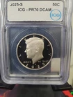 2025 S ICG Graded PR70 DCAM Kennedy Half Dollar