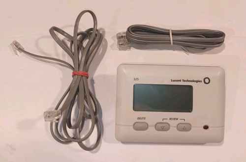 VINTAGE - Lucent Technologies - Model 325 Caller ID Unit w/ Cables
