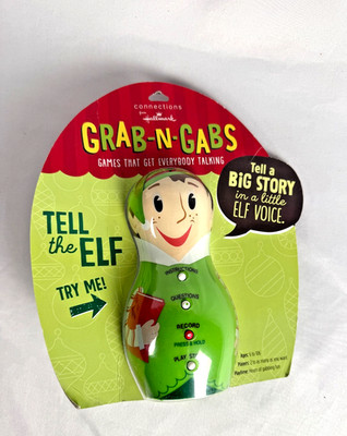 Hallmark Grab-N-Gabs Tell The Elf Electronic Game - New/Sealed