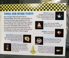 The Incredible Crash Test Dummies (1993)(Nes) CIB. All Inserts. Free Shipping!!!