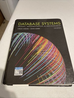 Database Systems: Design, Implementation, & Management - Hardcover - GOOD