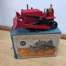 Vintage Boxed Dinky Supertoys No. 561 Blaw Knox Bulldozer