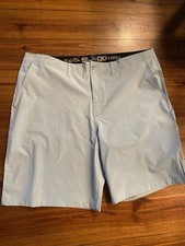 Salt Life Men's Aqua Blue Transition SLX-QD Hybrid Boardshorts NWT Size 30