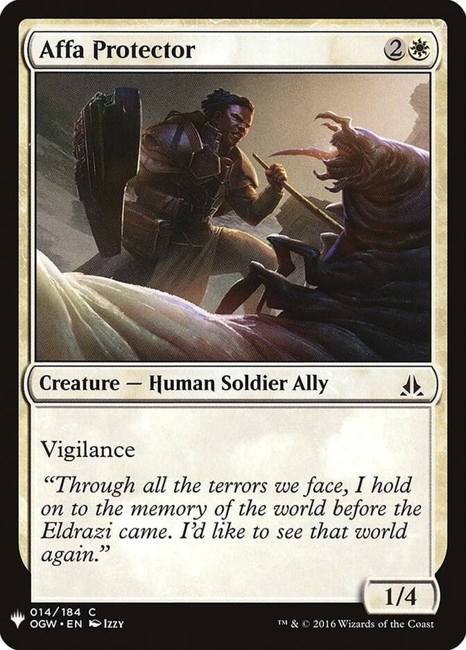 Affa Protector 14 Common The List Reprints Magic: The Gathering Near Mint