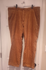 Polo by Ralph Lauren Mens Classic Fit Corduroy Pants Tan Size 40x30