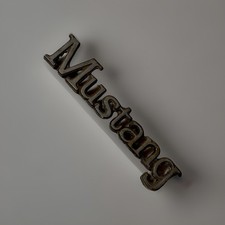 Vintage Ford Mustang Emblem Badge 1 X 4.5