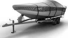 Universal Boat Cover, Waterproof Marine-Grade Cover for 20'-22' L  up to 106" W