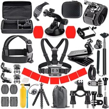  Set accessori GoPro per Go Pro Hero 13 12 11 10 9 8 7 6 5 4 attacco insta360