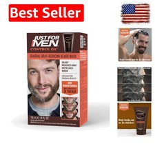 Control GX Grey Reducing Beard Wash Shampoo with Keratin, Gradually Colors Mu...