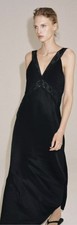 zara dress xs women Satin Lace Dress ZW Collection 99