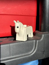 Vintage Lego U.S Interlego AG Duplo White Horse Figure
