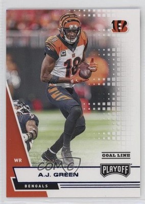 2020 Panini Playoff Goal Line AJ Green #32 06p3