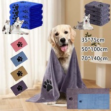 1/2 Pcs Super Absorbent Doggy Bath Towel Microfibre Pet Bath Towels Large Size