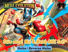 Mega Evolutions Singles ME1: Holos & Reverse Holos – Pick Your Card